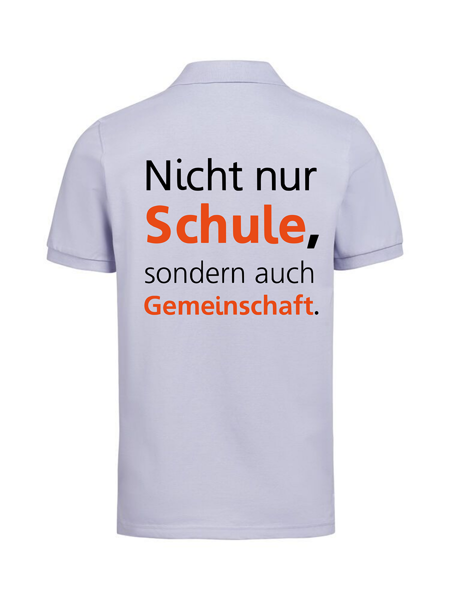 GMS Poloshirt altes Motiv aus Bio Baumwolle