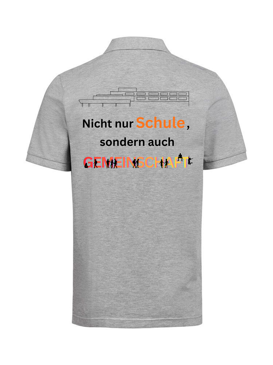 GMS Poloshirt neues Motiv aus Bio Baumwolle