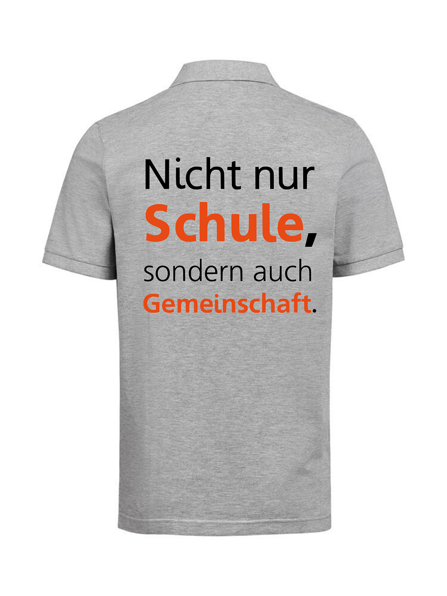 GMS Poloshirt altes Motiv aus Bio Baumwolle