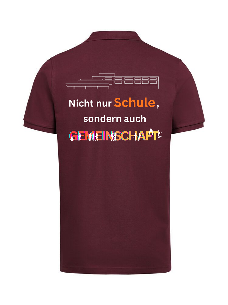 GMS Poloshirt neues Motiv aus Bio Baumwolle