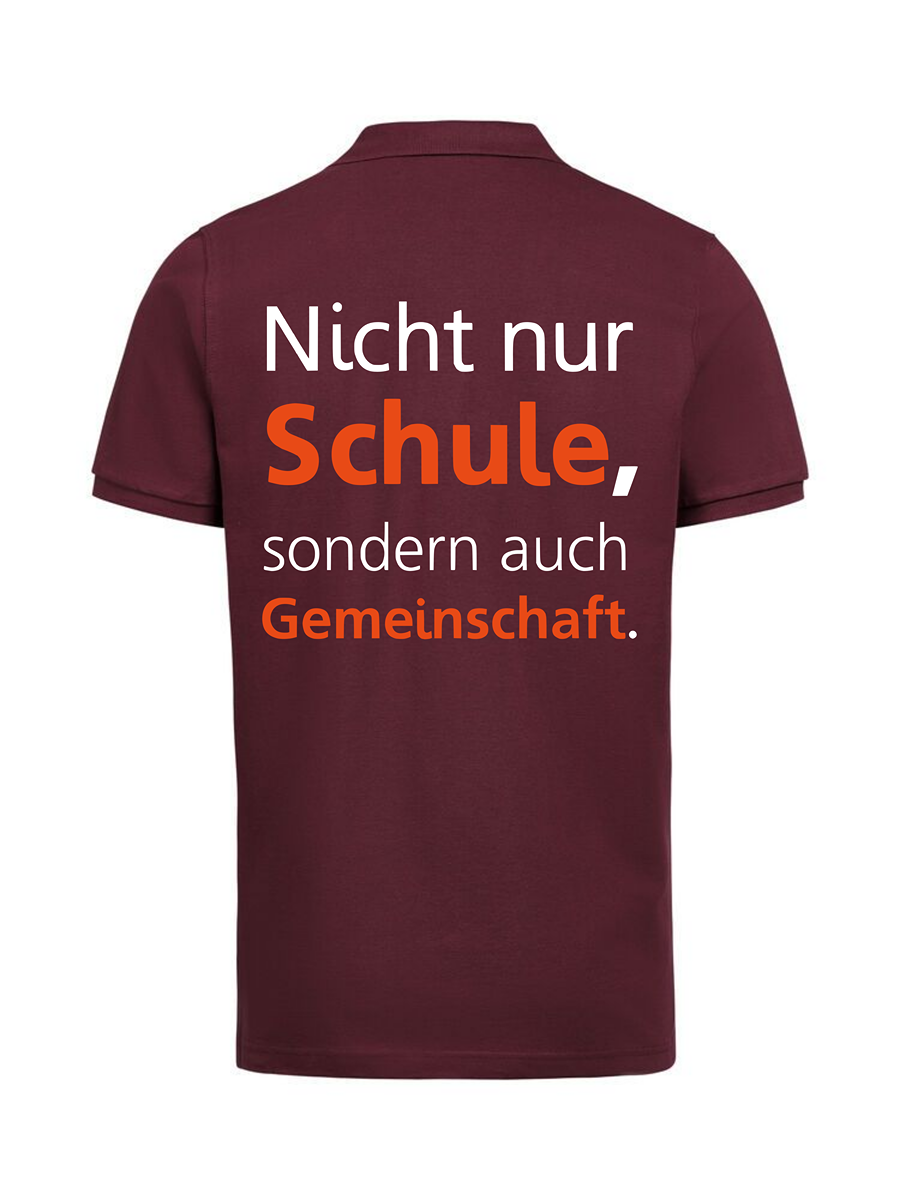 GMS Poloshirt altes Motiv aus Bio Baumwolle