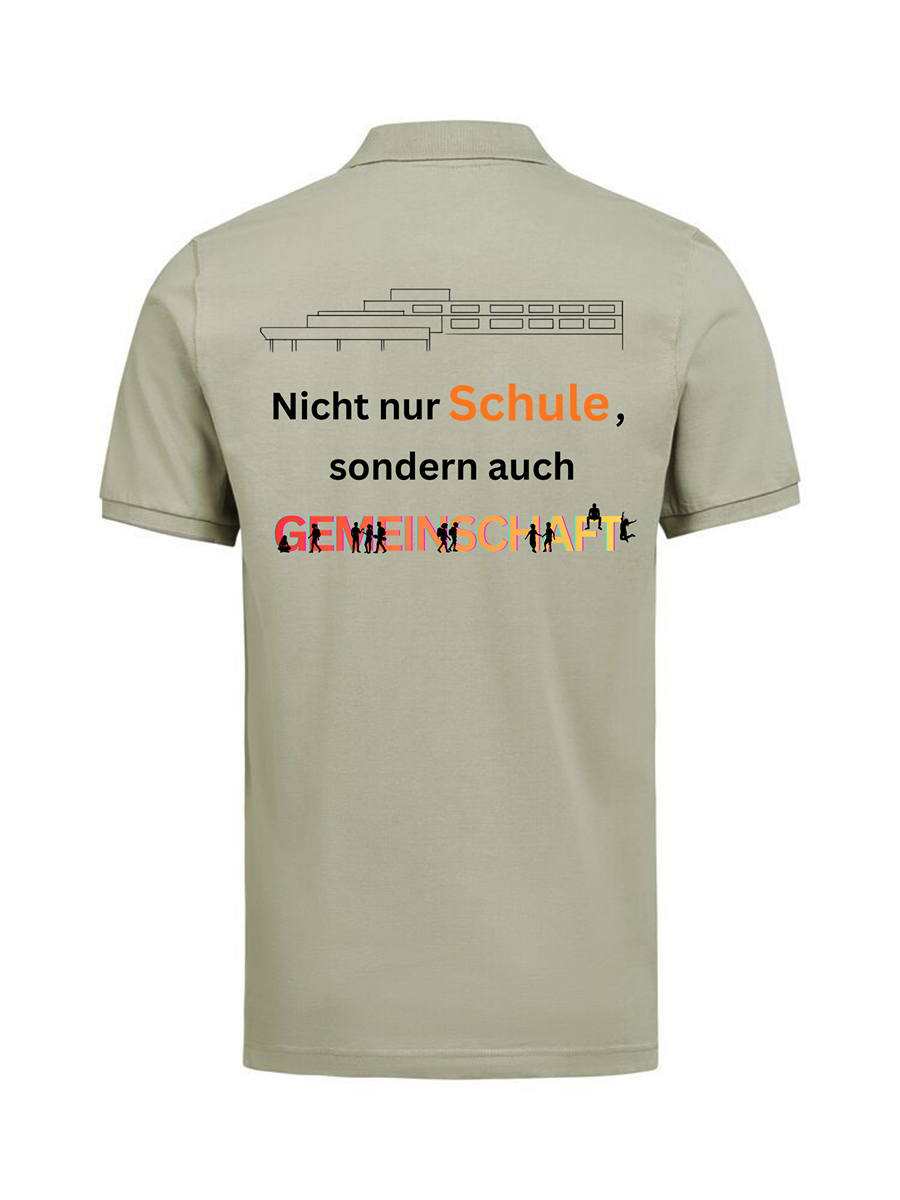 GMS Poloshirt neues Motiv aus Bio Baumwolle