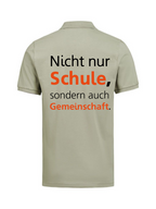 GMS Poloshirt altes Motiv aus Bio Baumwolle