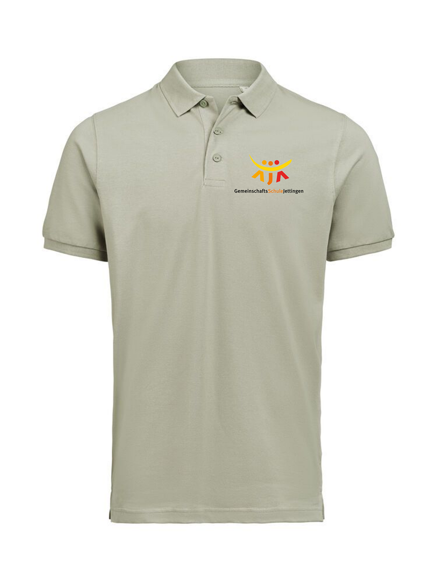 GMS Poloshirt neues Motiv aus Bio Baumwolle
