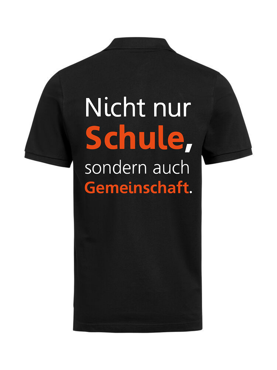 GMS Poloshirt altes Motiv aus Bio Baumwolle