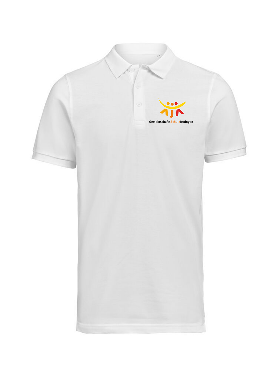 GMS Poloshirt neues Motiv aus Bio Baumwolle