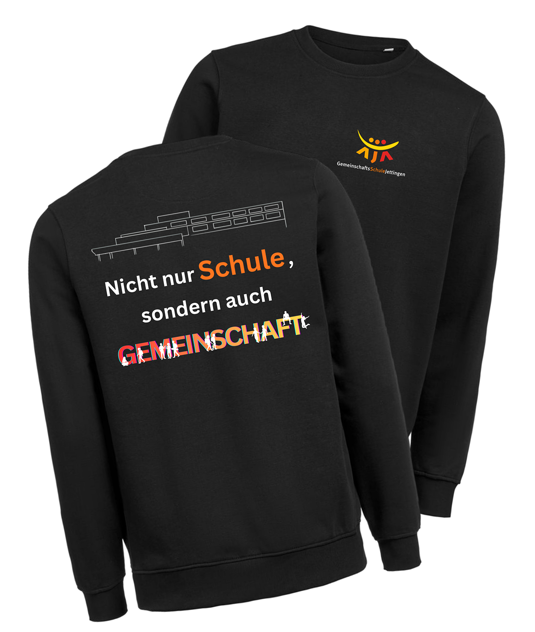 GMS Pullover neues Motiv aus Bio Baumwolle