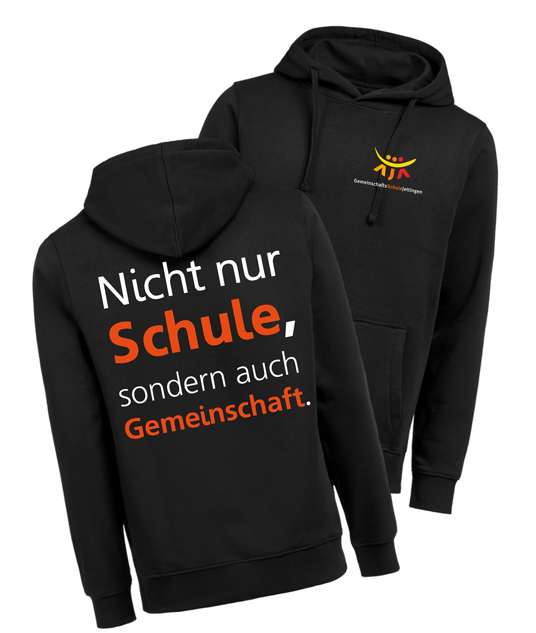 GMS Hoodie altes Motiv aus Bio Baumwolle