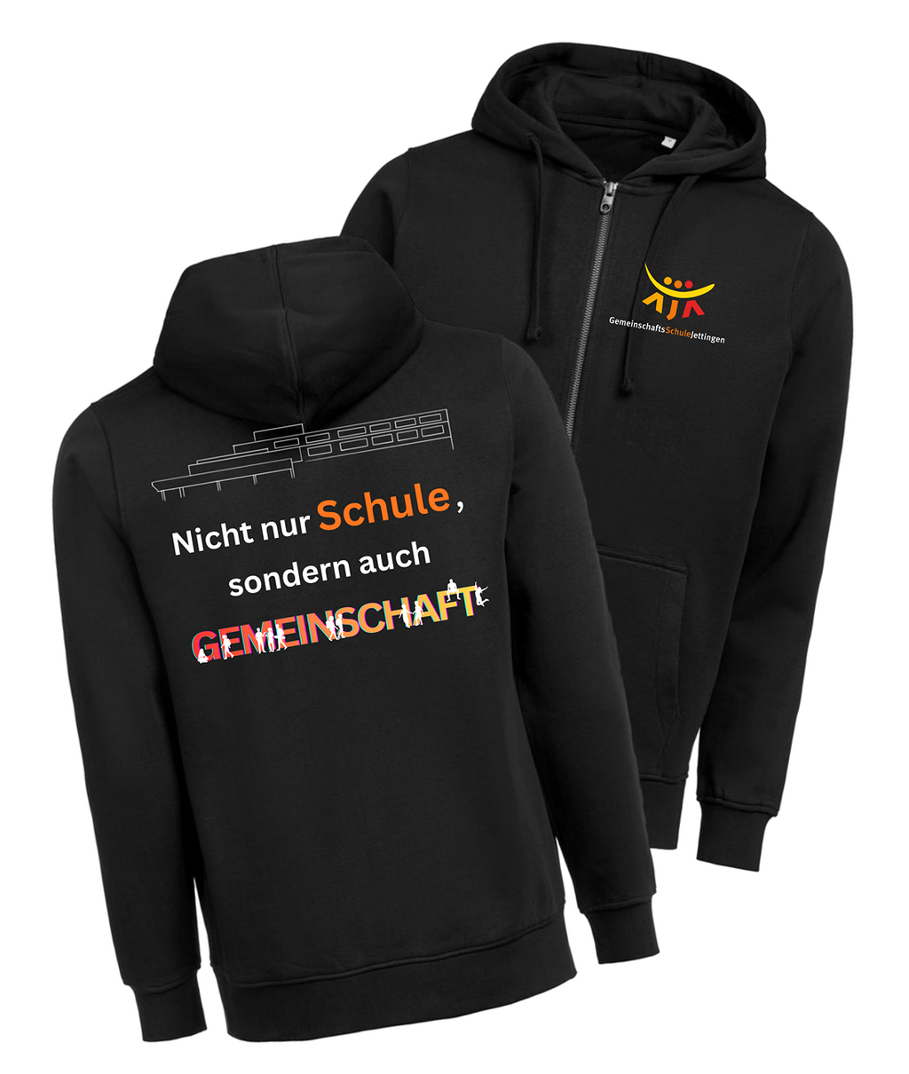 GMS Zipper neues Motiv aus Bio Baumwolle
