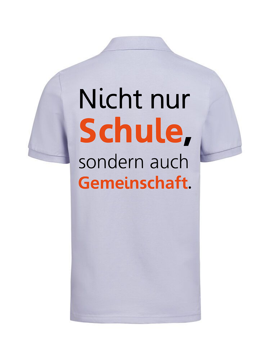 GMS Poloshirt altes Motiv aus Bio Baumwolle