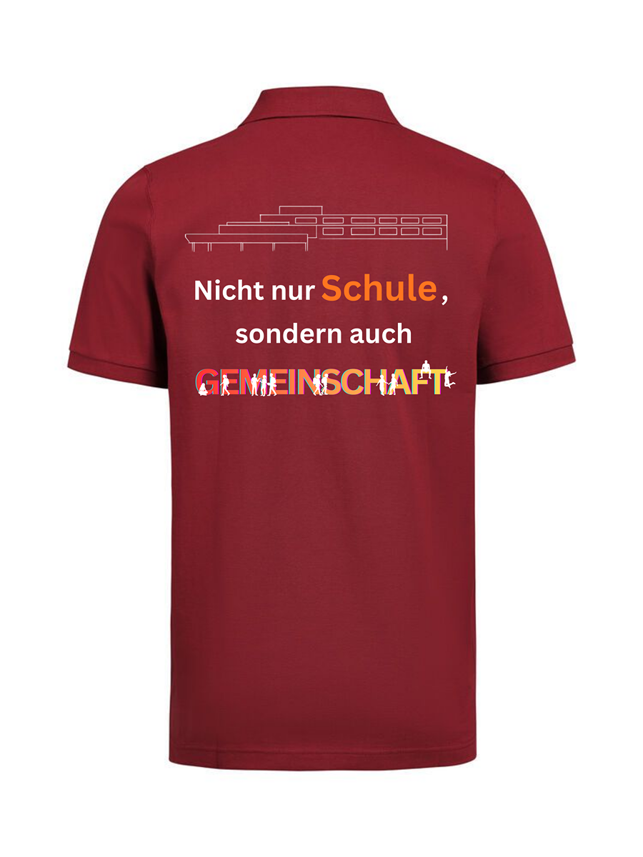 GMS Poloshirt neues Motiv aus Bio Baumwolle